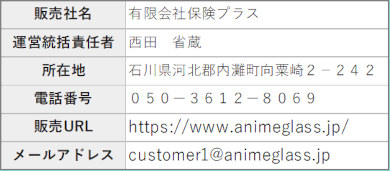 遠隔乾杯グラス 特定商取引法に基づく表示 遠隔乾杯グラス 特定商取引法に基づく表示
